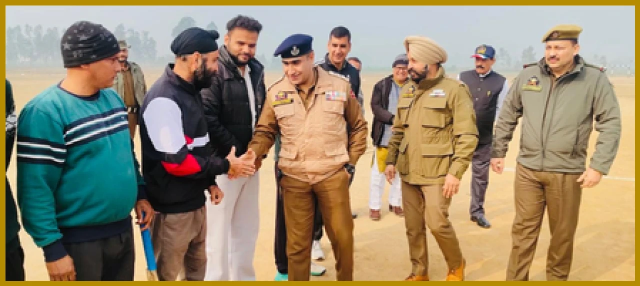 ஜம்மூவில் போலீசார்களின் T-10 கோஸ்கோ பால் கிரிக்கெட் போட்டி தொடக்கம்