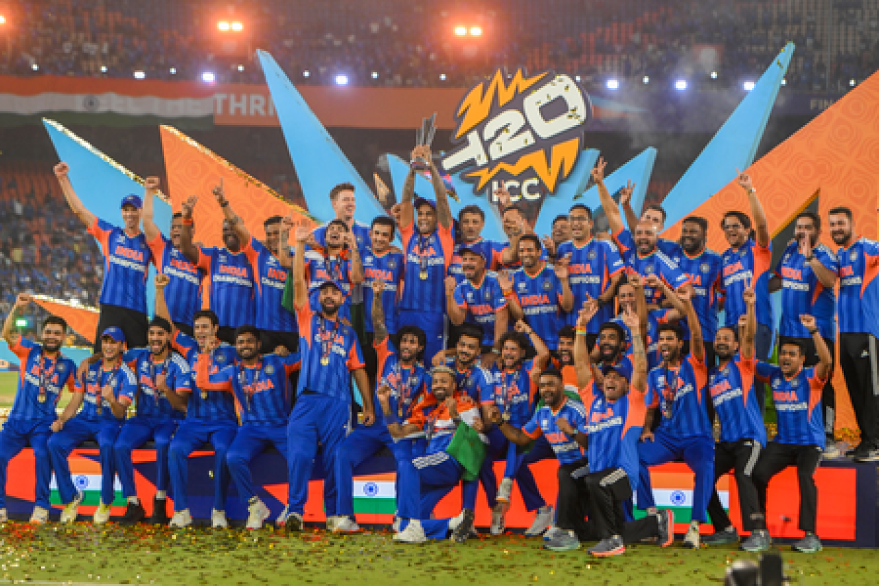 இந்திய அணியின் வெற்றி: உலகின் சிறந்த வெள்ளை பந்து கிரிக்கெட் அணி