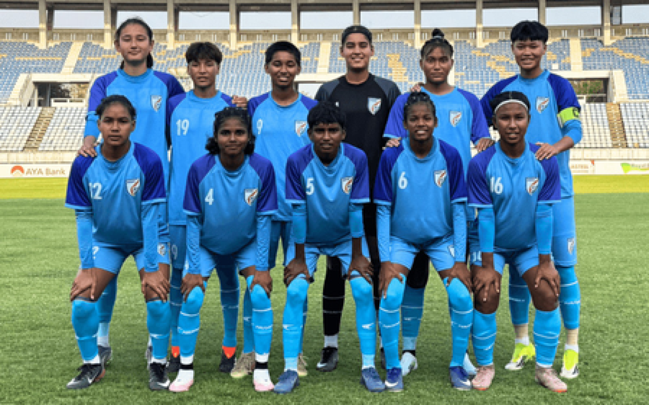 இந்திய அண்டர்-17 பெண்கள், மியன்மாரை 2-0 என வென்றது