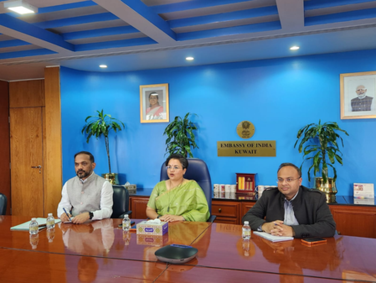 குவைத் விமானப் பகுதியில் தற்காலிகமாக முடக்கம்