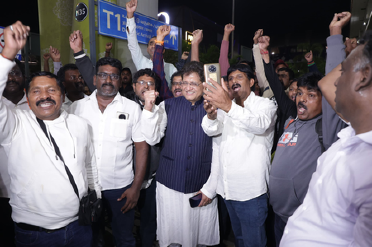 ஈரானில் இருந்து மீண்ட மछுகர்கள் குறித்து குஜராத்தின் துணை முதல்வர் மகிழ்ச்சி தெரிவித்தார்