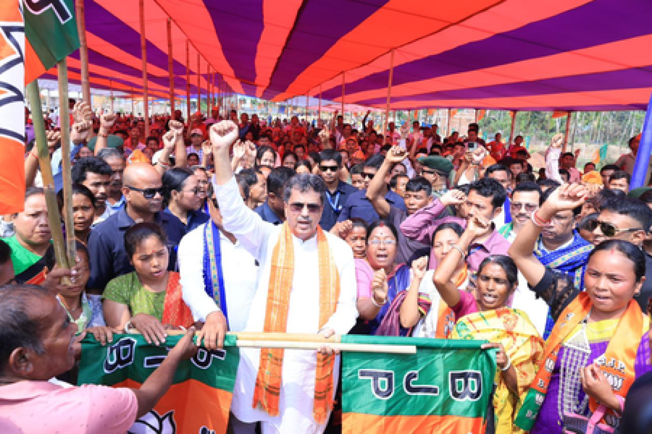 திரிபுராவில் டிரிபிள் இன்ஜின் அரசு உருவாக்க தயாராகும் மக்கள்: முதல்வர் மாணிக் சாஹா