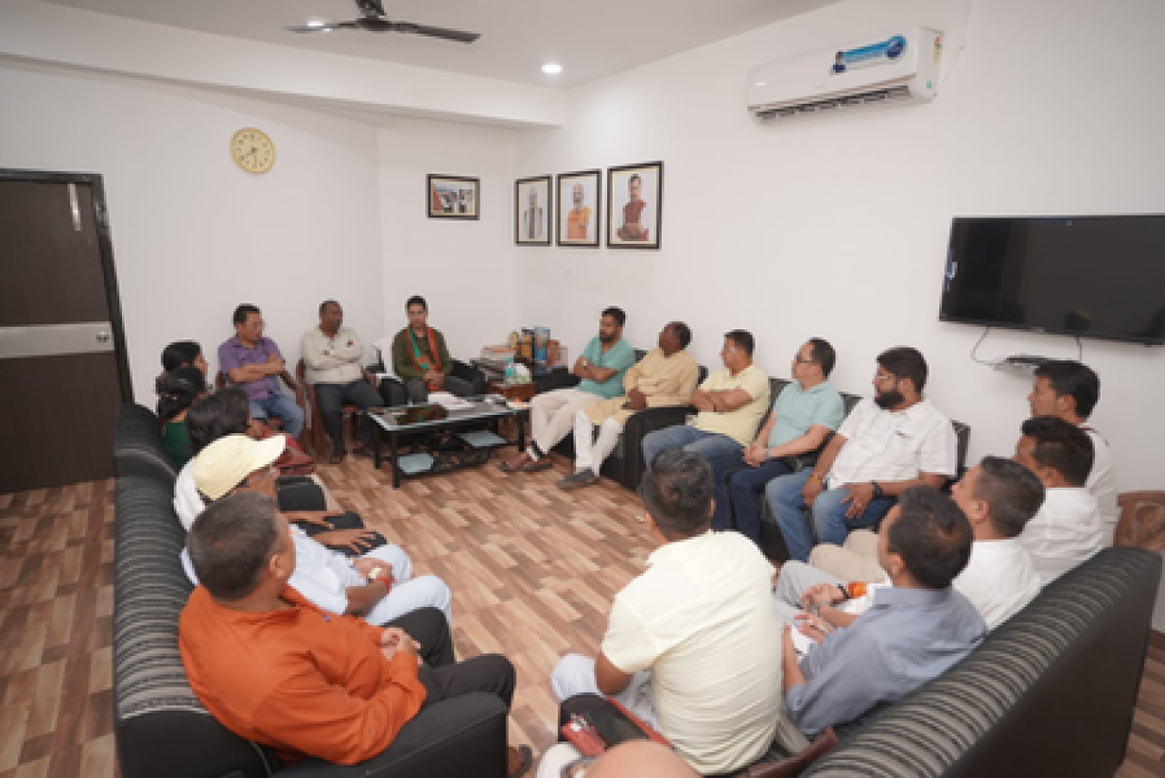 பசுமை மண்ணில் பாஜக 180 இடங்களை வெல்லும்: ராஜு பிஸ்தா