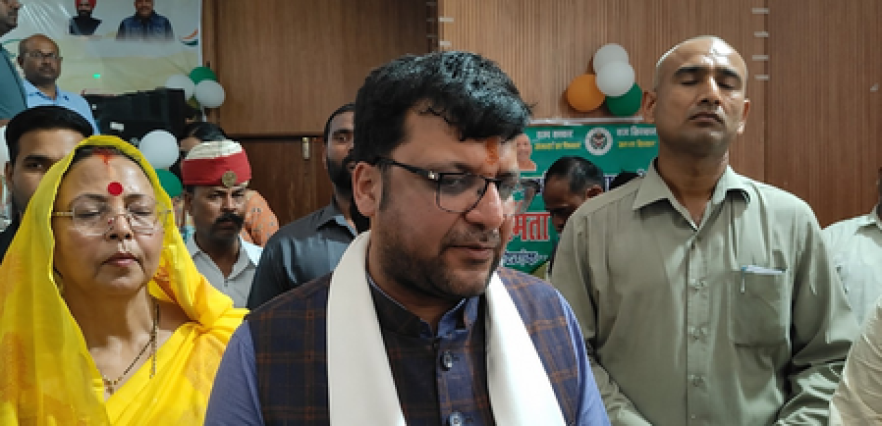 किसानों के लिए शुरू की गईं कई योजनाएं: मंत्री नितिन अग्रवाल
