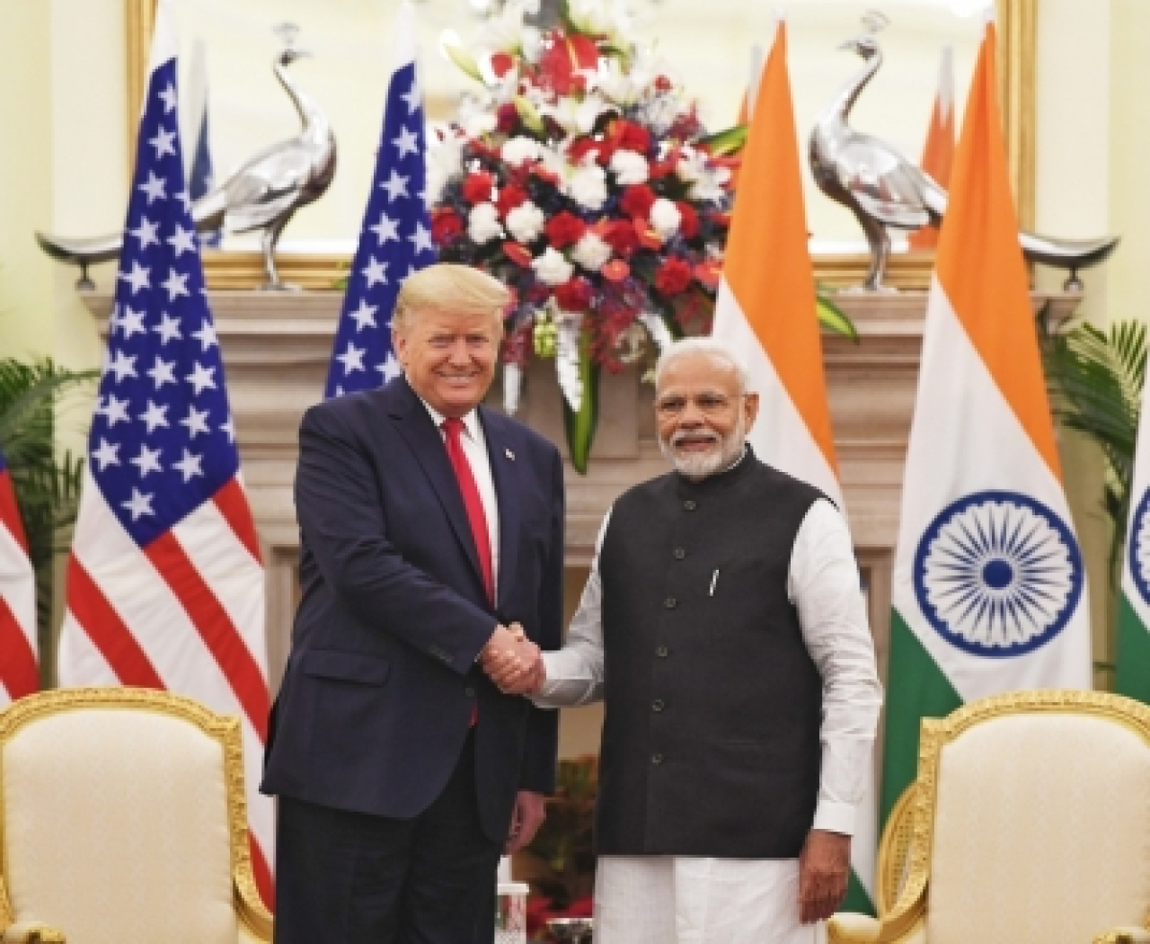 டிரம்ப் மோடியை ‘நல்ல நண்பர்’ எனக் கூறி, வர்த்தக ஒப்பந்தம் விரைவில் ஏற்படும் என தெரிவித்தார்