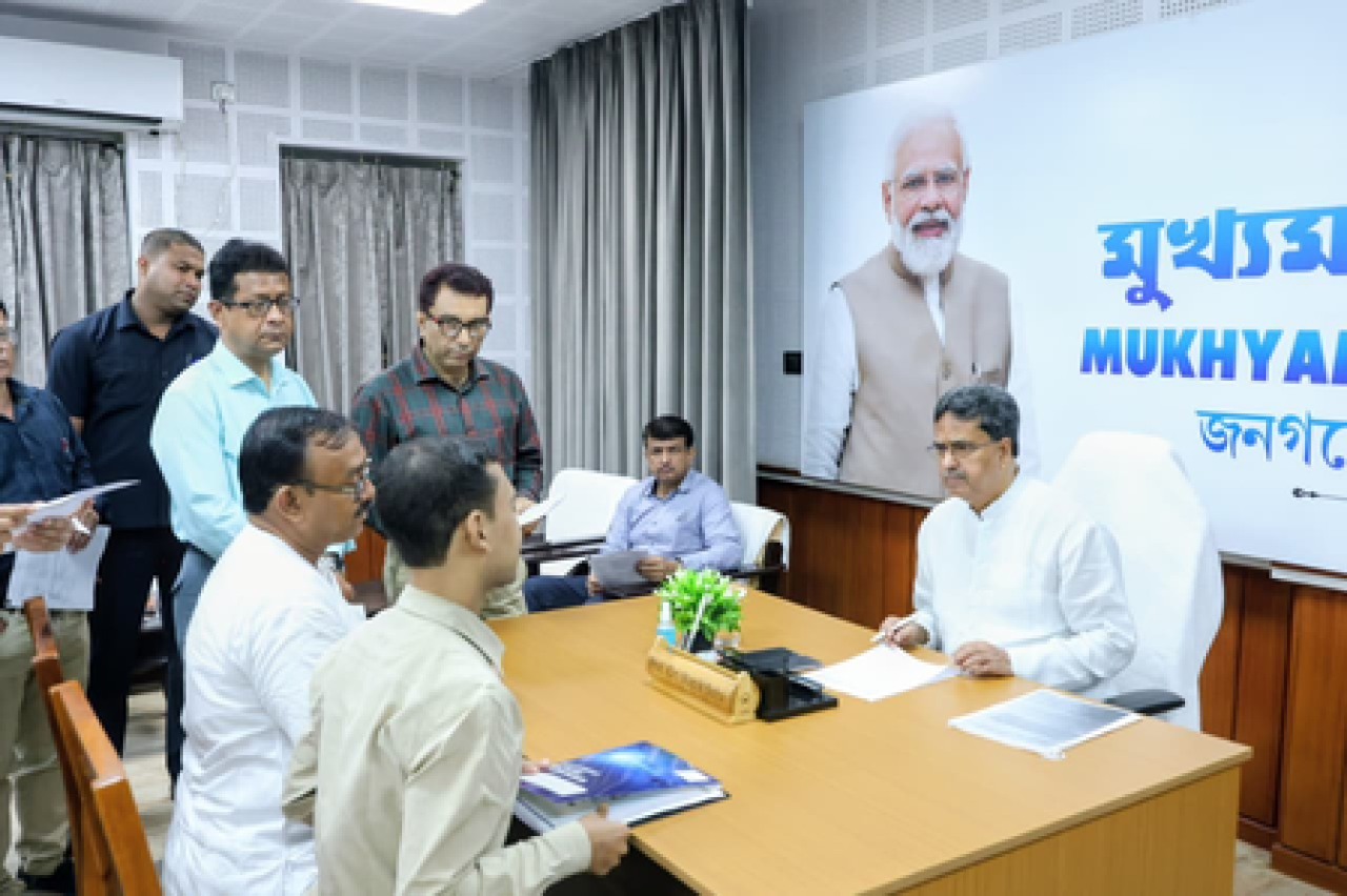 திரிபுரா மாநிலத்தில் சுகாதார சேவைகள் மேம்படுத்தப்படுகின்றன: முதல்வர் மானிக் சாஹா