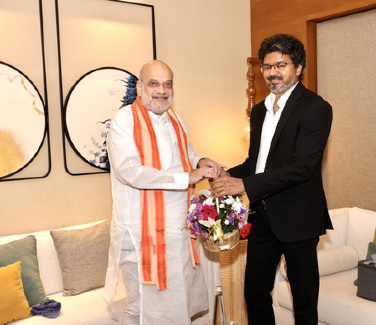 அமித் ஷா சென்னை வந்தார், தென்னிந்திய மண்டலக் கூட்டத்தில் chairperson ஆக இருக்கிறார்