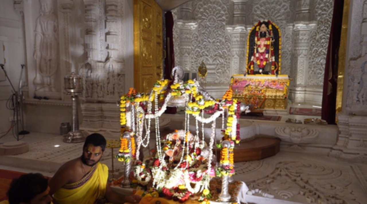 அயோத்தியா கோவில் TRUST, சாவன் விழாவில் ஜூலை மீது ராம் லலாவின் புகைப்படங்களை வெளியிட்டது
