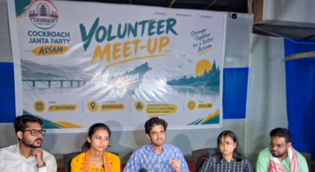 குவாஹாட்டியில் சிஜேபி தலைவர்கள் அநிச்சித கால பசிக்கொல்லை தொடங்கினர்