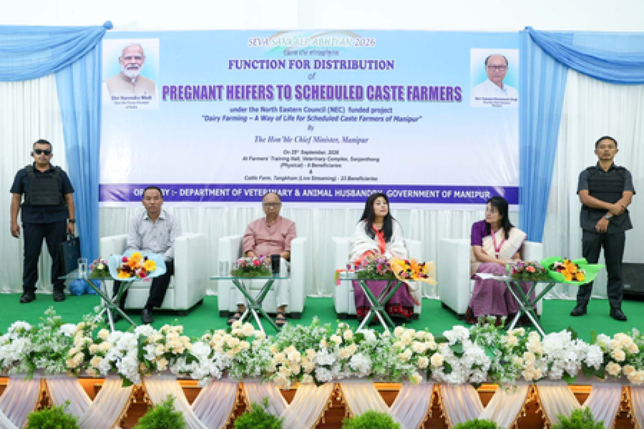 மணிப்பூரில் பெண்கள் விற்பனையாளர்களுக்கு நிதி உதவி அறிவிப்பு