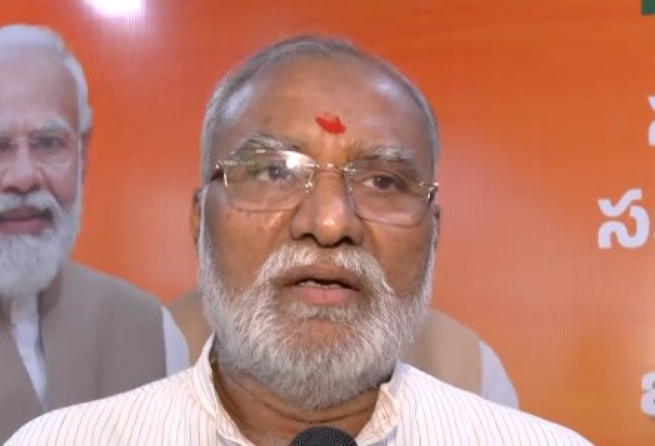 வண்டே மாதரம் குறித்து காங்கிரசுக்கு ஜனमत சேகரிப்பு: பாஜக தலைவர் பேராலா ஷேகர் ராவ்