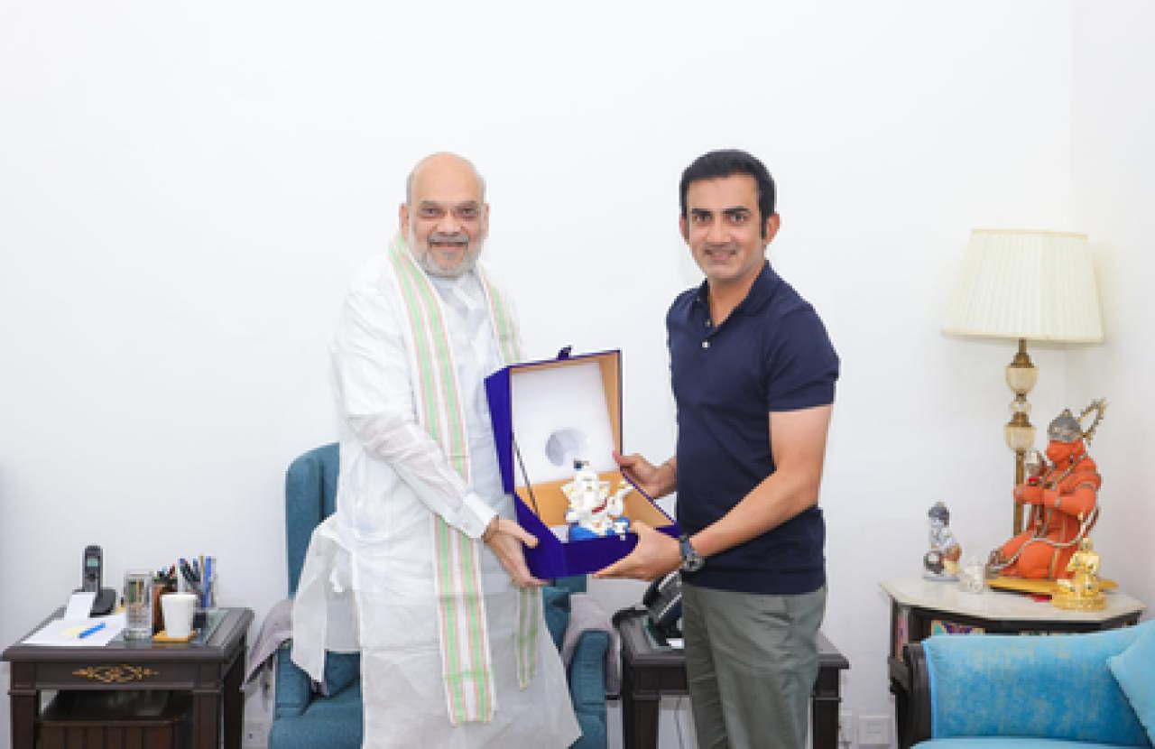 அமித் ஷாவுக்கு கவுதம் கம்பீரின் பிறந்த நாளுக்கான வாழ்த்துகள்