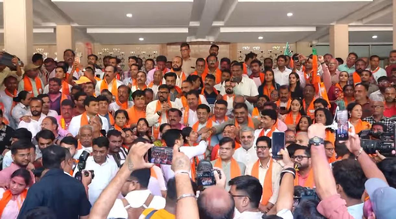 குஜராத் உள்ளாட்சித் தேர்தல்: பாஜக வெற்றியை உறுதி செய்தது, துணை முதல்வர் சங்கவி கூறினார்
