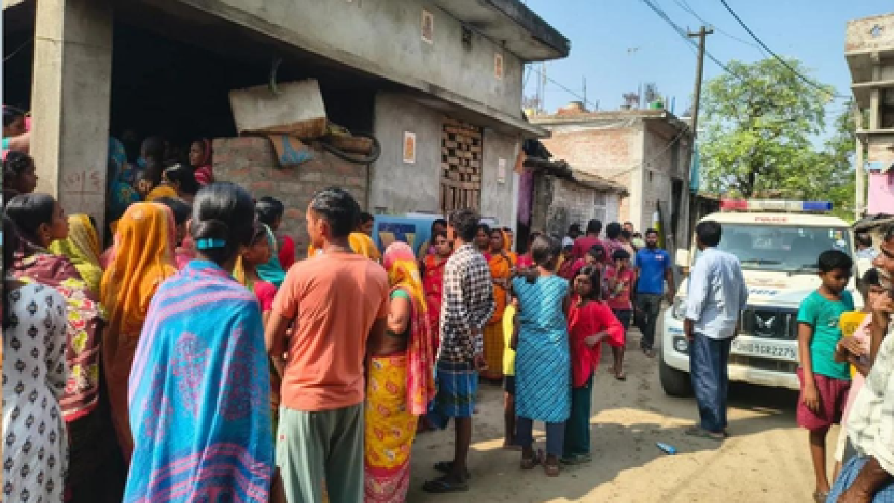 சாஹிப்கஞ்சில் இளைஞன் மனைவியின் கழுத்தை வெட்டி கொலை செய்து, பிறகு தற்கொலை செய்துகொண்டான்