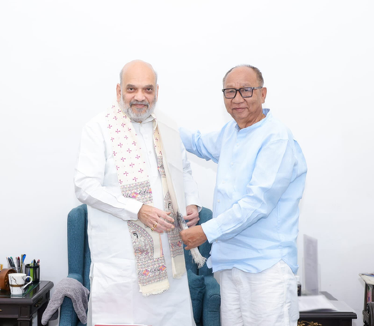 மணிப்பூரில் அமைதி மற்றும் வளர்ச்சிக்கு மத்திய அரசு முழு ஆதரவு வழங்கும்: அமித்ஷா