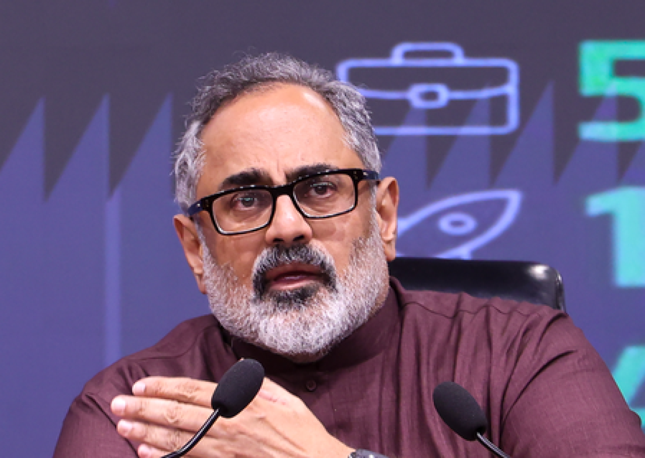 ராகுல் காந்தி ‘அப்ராமாணிக அரசியல்வாதி’ எனக் கூறிய ராஜீவ் சந்திரசேகர்